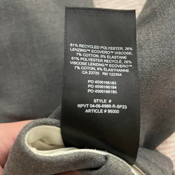 Wilfred Gray Wide Leg Pants - Picture 5 of 6